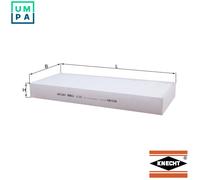 MAHLE LA279 FILTER CABIN AIR