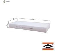 MAHLE ORIGINAL LA 279 Pollen filter