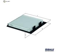 Genuine Mahle Particulate Engine Cabin Filter - LA288