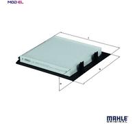 FILTER CABIN AIR LA 288 FOR LAND ROVER RANGE/II/SUV/Mk 25 6T 2.5L 6cyl 4.6L 8cyl