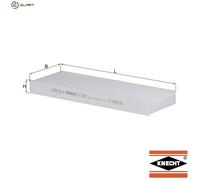 Pollen / Cabin Filter fits NISSAN PICKUP D22 D22 2.5D 2002 on YD25DDTi Mahle New