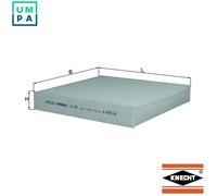 Cabin Filter LA293 Mahle 1354952 8687389 1494691 4M5J18D543AA 4M5J19G244AA3M