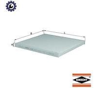 FILTER CABIN AIR LA 301 FOR HYUNDAI ACCENT/i25/IV/SOLARIS FLUIDIC/VERNA ix35 K3