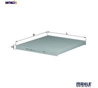 MAHLE/KNECHT Pollen Filter for FIAT 1000 1300 Doblo 1.3d 1.6d Multijet Punto