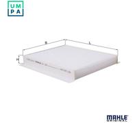 Cabin Filter LA344 Mahle 80292SMGE01