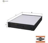 MAHLE LA347 FILTER CABIN AIR