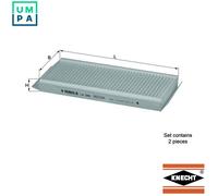 MAHLE ORIGINAL LA 349/S Pollen filter