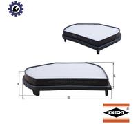 Knecht Filter Cabin Air Filter LA 37 - Pollen Filter for Mercedes-Benz C-Class W202 & Chrysler