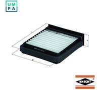 Mahle Pollen Air Filter for Cabin Filter LA376 Fits Volvo S40 V40