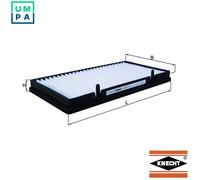 Pollen Cabin Air Filter element LA382 / 70381705 Replaces Cf9934 by Mahle