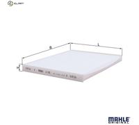 MAHLE LA 396 Interior Cabin Air Filter - Pollen Filter - Car