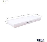 MAHLE ORIGINAL LA 42/1 Pollen filter