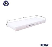 MAHLE ORIGINAL LA 42/1 Pollen filter