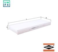 MAHLE ORIGINAL LA 42/1 Pollen filter