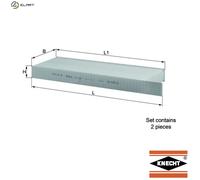 MAHLE LA 428/S Interior Cabin Air Filter - Pollen Filter - Car
