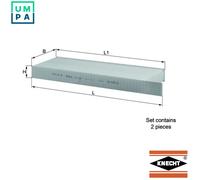 Pollen / Cabin Filter LA428/S Mahle 1609998980 6447XF 647992 647993 9807746380