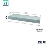 Cabin filter Particulate Filter LA 428/S KNECHT for PEUGEOT CITROËN DS TOYOTA