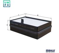 MAHLE LA 432 Pollen filter