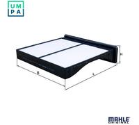 Pollen Cabin Air Filter element LA461 / 70387482 Replaces Wp2032 by Mahle