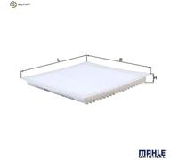 MAHLE LA477 Cabin Pollen Interior Air Filter Fits Hyundai Lexus Subaru Toyota