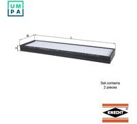 Mahle Pollen / Cabin Filter LA495/S 971331J000 971331J000AT 72389289 OE Quality