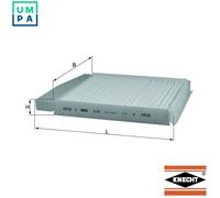 FILTER CABIN AIR LA 54 FOR VOLVO S80 XC90/SUV S60 XC70/CROSS/COUNTRY S70 V70/