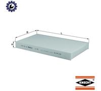 FILTER CABIN AIR LA 56 FOR ALFA ROMEO FIAT IVECO DAILY/III/Van LANCIA 2.0L 156