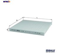 Mahle Original Cabin Air Filter LA 60 - Pollen Filter - Fits Renault Megane/Scenic