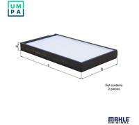 Mahle Pollen / Cabin Filter LA634/S 976174H000 976174H000AT 976174H900 70560116