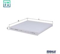 Mahle Pollen / Cabin Filter LA635 272771HD0B 272771HD0BKE 272771HDKE 272771HE0E