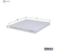 Mahle Pollen / Cabin Filter LA635 272771HD0B 272771HD0BKE 272771HDKE 272771HE0E
