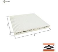 FILTER CABIN AIR LA 636 FOR MITSUBISHI MIRAGE/SPACE/STAR/VI/Hatchback i 1.0L