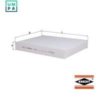 Cabin Filter LA686 Mahle 0006000620028 2727900Q0B 272778980R 6000620028