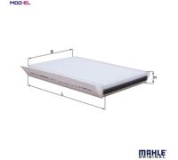 MAHLE ORIGINAL LA 71 Pollen filter