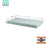 Genuine MAHLE Replacement Interior Air Cabin Pollen Filter LA 78 LA78