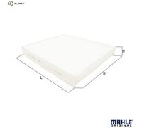 Cabin Filter LA809 Mahle 6R0820367 6RD820367 JZW819653F