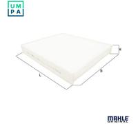 Cabin Filter LA809 Mahle 6R0820367 6RD820367 JZW819653F