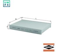 MAHLE LA 87 Interior Cabin Air Filter - Pollen Filter - Car