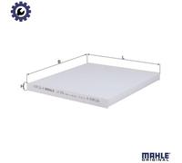 Mahle Original Cabin Pollen Filter LA876 (2TF79AQ000) - fits Hyundai Santa Fe Mk3 2.4 2012 - New