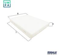Mahle Original Cabin Air Filter LA 877 – Pollen Filter