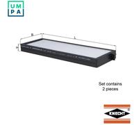 MAHLE LA 912/S Pollen filter