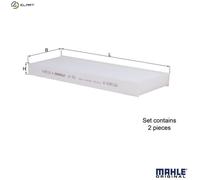 MAHLE LA 921/S Pollen filter