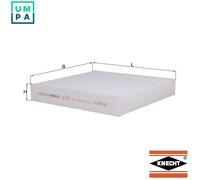 Knecht Filter Cabin Air LA 923 Particulate Filter for Dacia Renault Lada Nissan