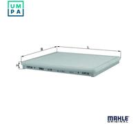 Cabin filter Particulate Filter LA 95 MAHLE for SUZUKI