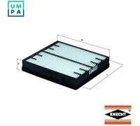 MAHLE LA 98 Interior Cabin Air Filter - Pollen Filter - Car