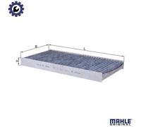 MAHLE ORIGINAL LAK 117 Pollen filter
