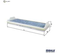 FILTER CABIN AIR LAK 154 FOR NEOPLAN MAN D 2876 LOH 02 12.8L 6cyl Trendliner TGA
