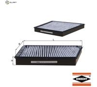 Cabin filter Activated Carbon Filter LAK 156 KNECHT for MERCEDES-BENZ E-CLASS