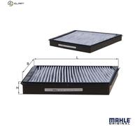 Cabin filter Activated Carbon Filter LAK 156 KNECHT for MERCEDES-BENZ E-CLASS