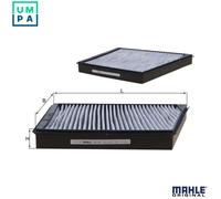 Cabin filter Activated Carbon Filter LAK 156 KNECHT for MERCEDES-BENZ E-CLASS